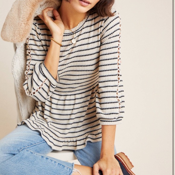 Anthropologie Tops - NWT Anthropologie babydoll blouse top